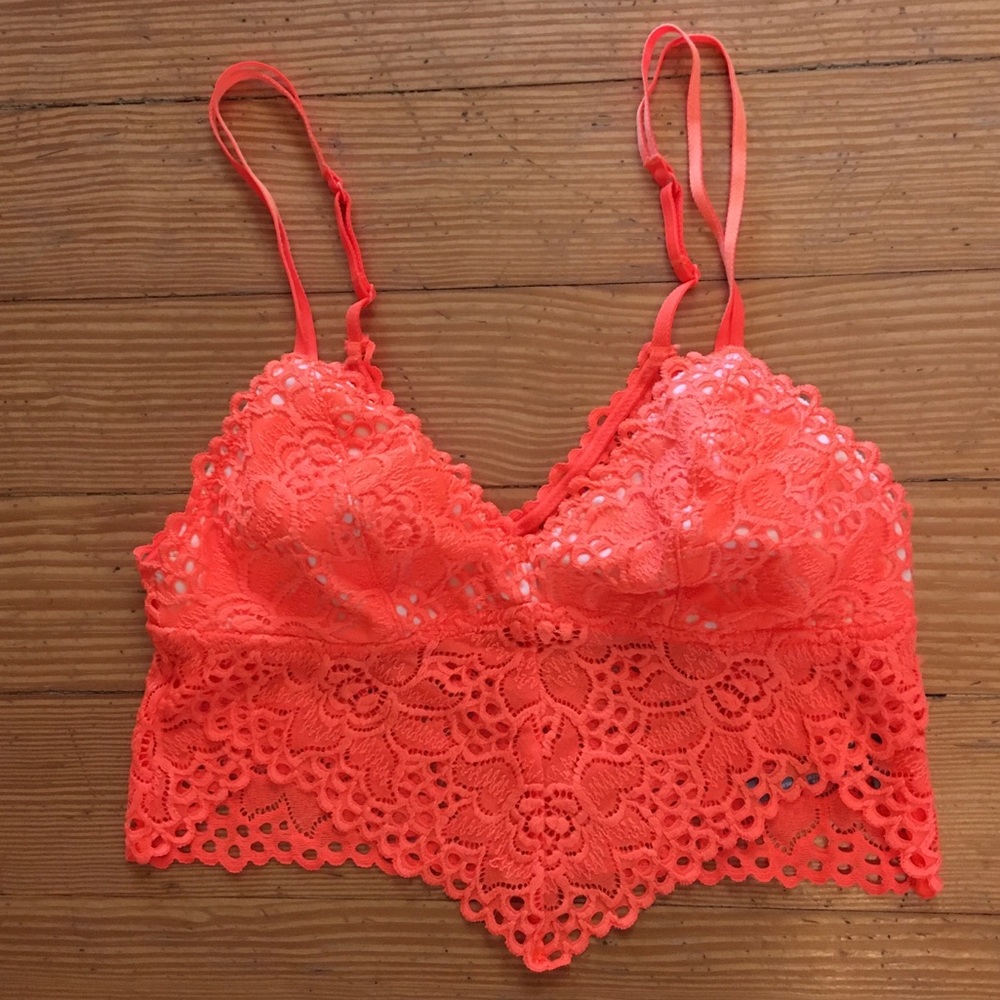 Lot of 7 Aerie and Gilly Hicks bras bralettes All Sz S - Picture 3 of 16